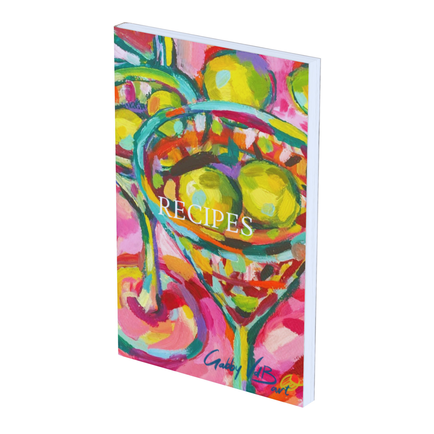 Recipe Book - Martinis & Olives