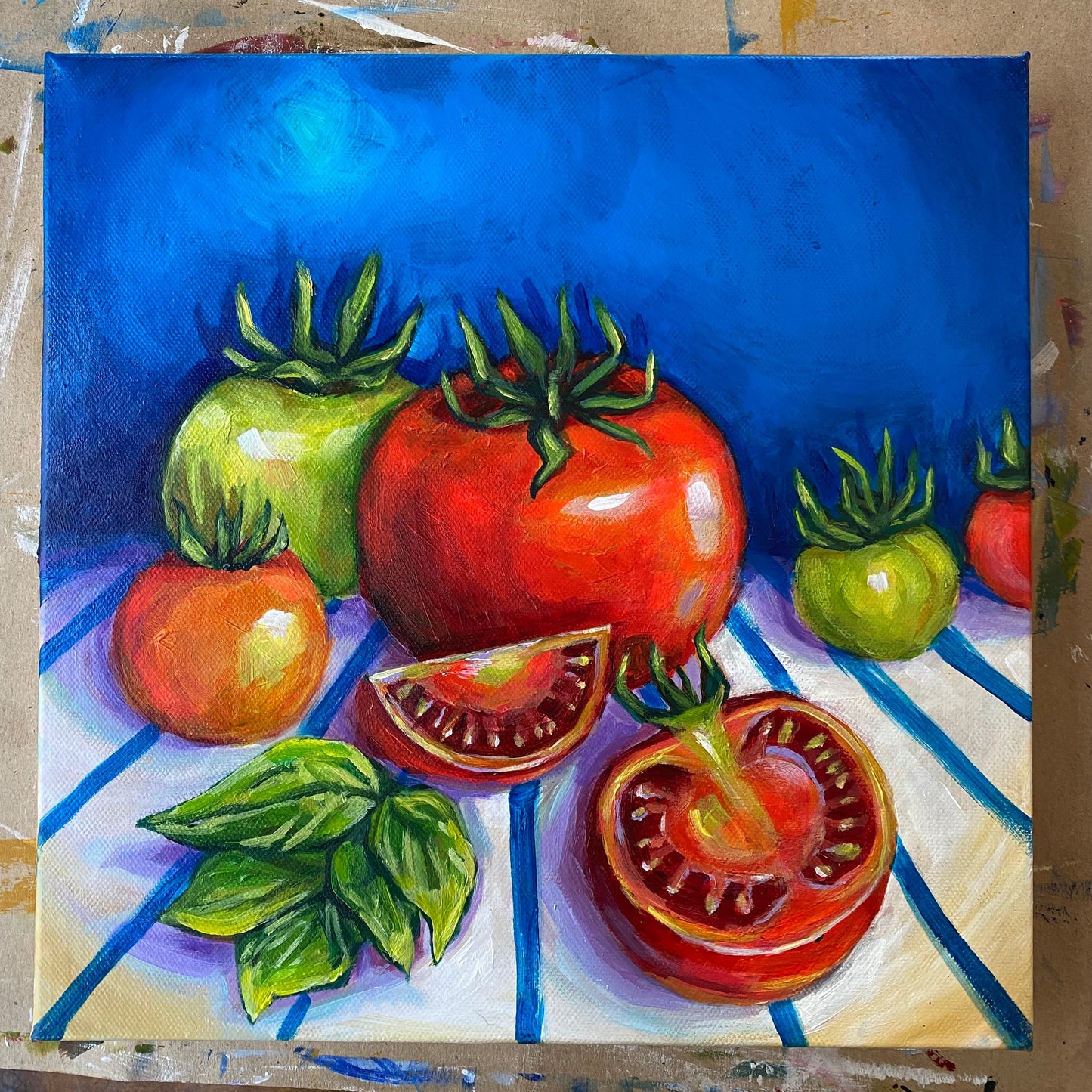Spring Harvest | Original Acrylic Painting