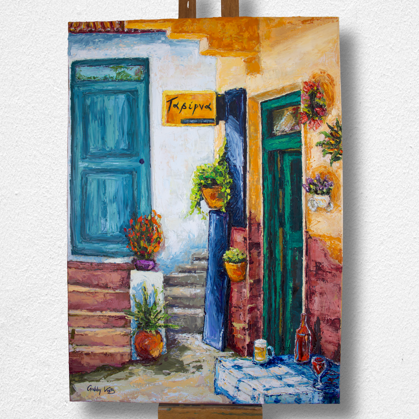 Taverna | Original Oil Painting