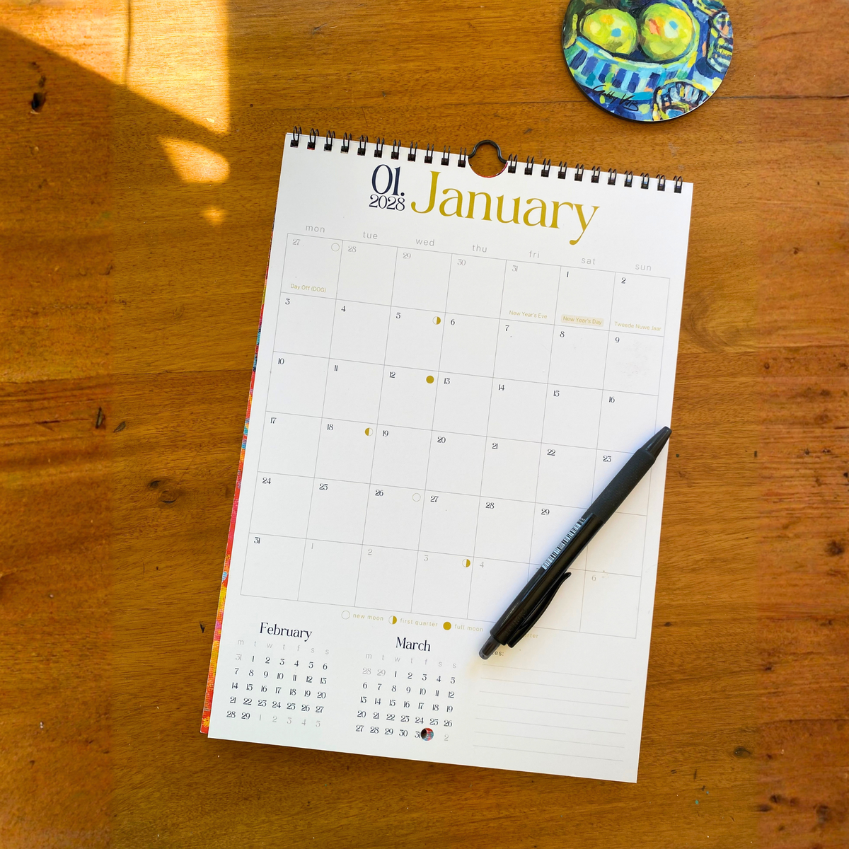 Calendar 2027 | Wall & Desk