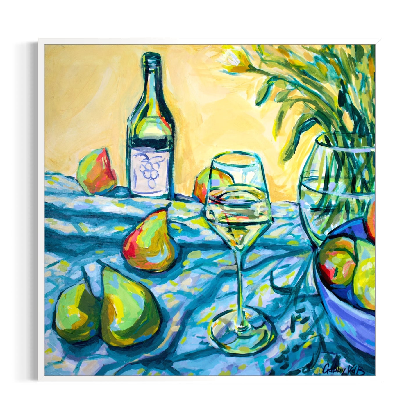 Afternoon Pears & Wine 1