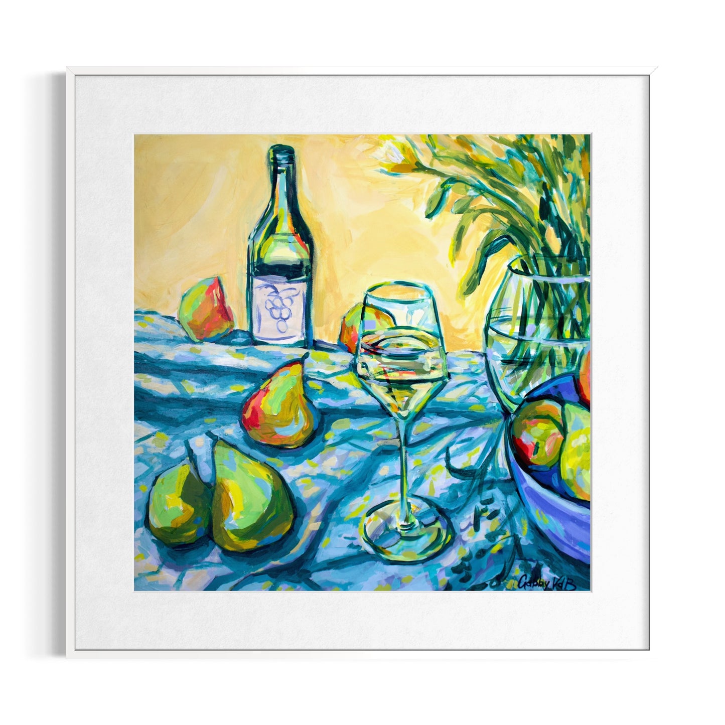 Afternoon Pears & Wine 1