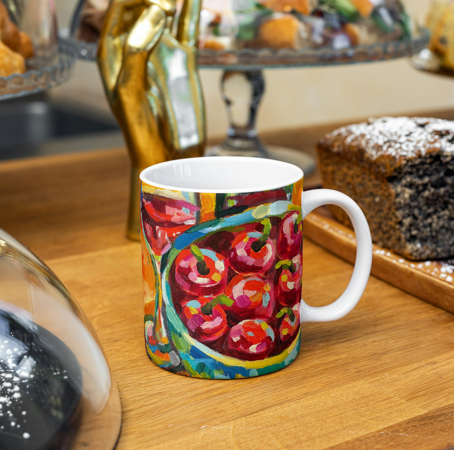 Mug - Red Wine & Cherries